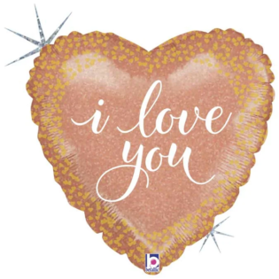 18 inch Rose Gold Love Foil balloon