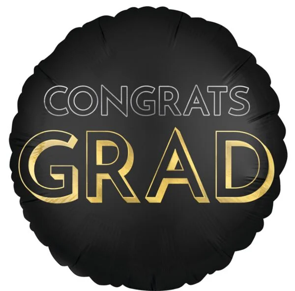 Black Graduation Balloon
