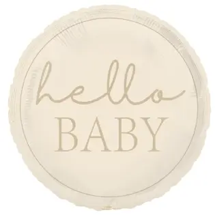 18" Baby Shower Neutral Foil Balloons
