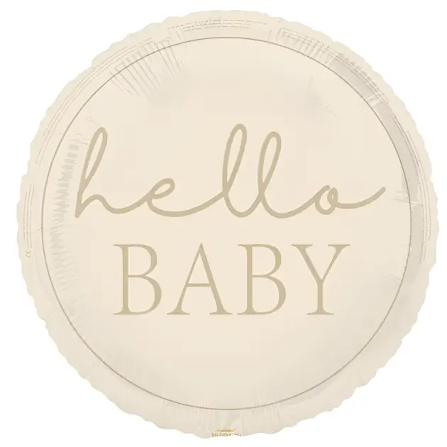 18" Baby Shower Neutral Foil Balloons