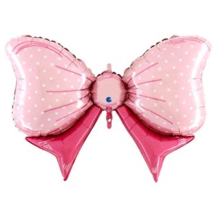 Pink Bow Balloon
