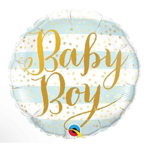 baby boy foil balloon