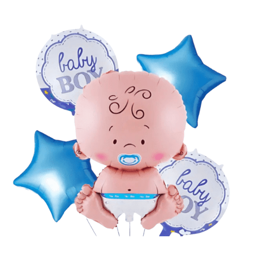 Baby Boy Balloon Set