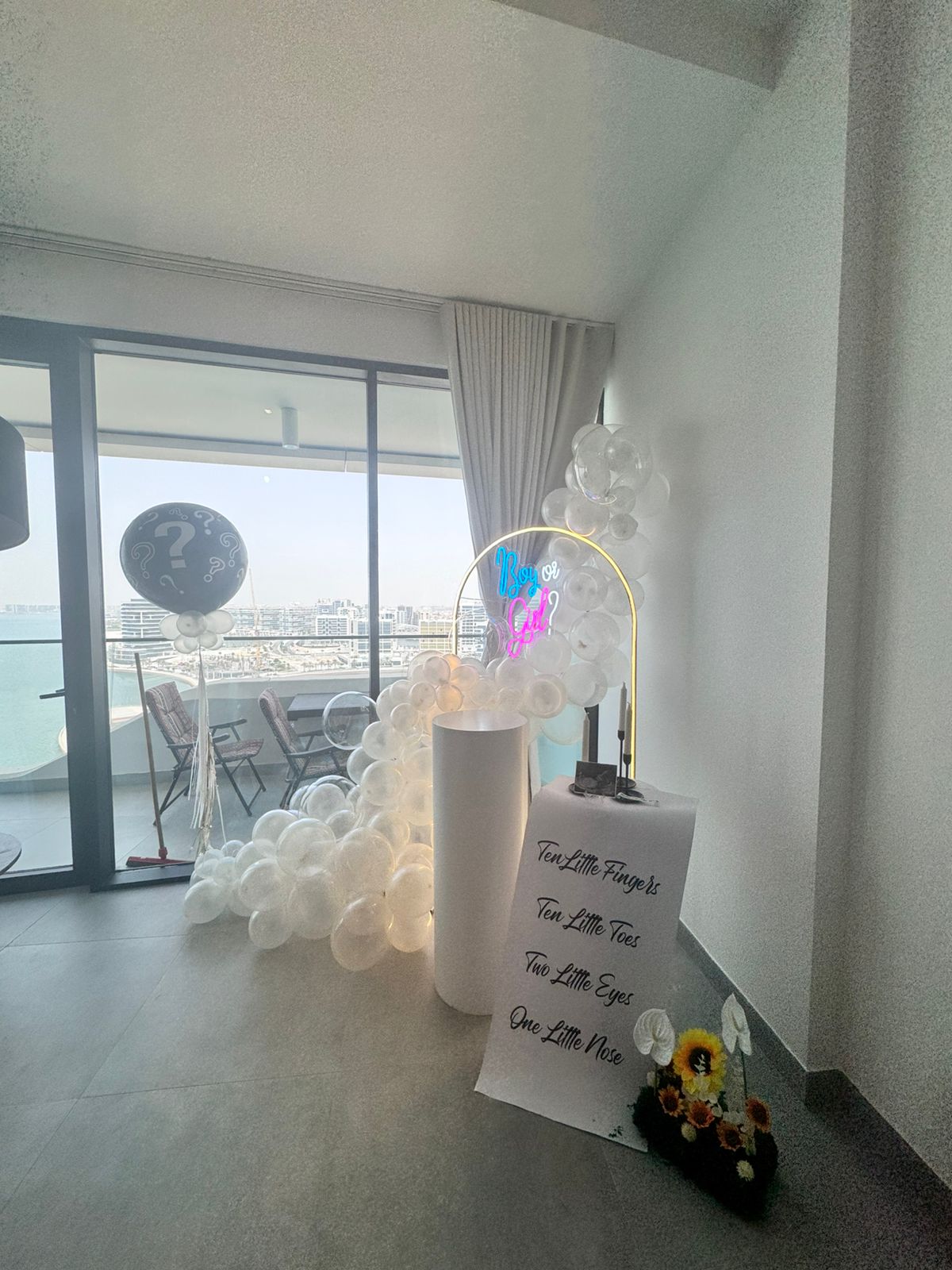 Gender Reveal Balloons in Abu Dhabi