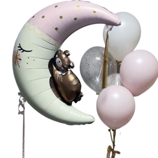 Baby Girl Balloons Delivery Abu Dhabi – بالونات استقبال مولودة أبوظبي Baby Girl Balloons Delivery Abu Dhabi - بالونات استقبال مولودة أبوظبي