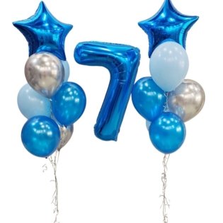 Number Helium Balloons