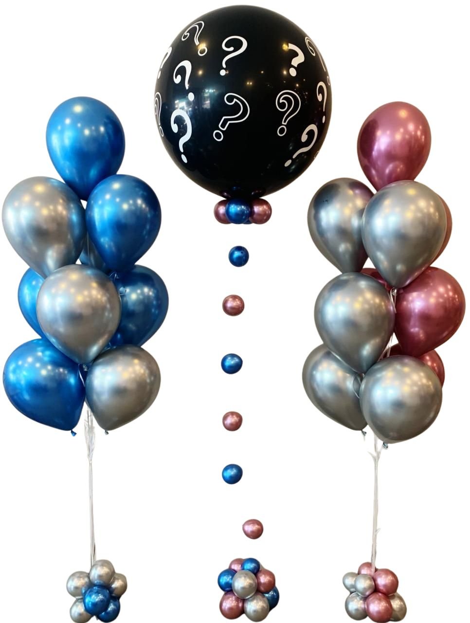 Gender Reveal Balloon Delivery Abu Dhabi - توصيل بالونات كشف الجنين - محل بالون ابوظبي