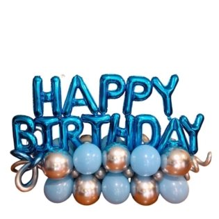 Happy Birthday Balloon Stand