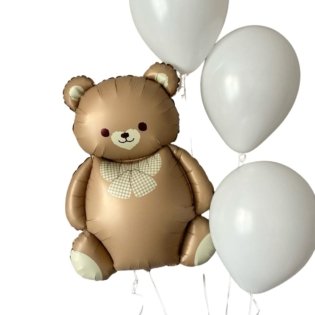 Teddy Bear Balloon Abu Dhabi - بالون دبدوب هليوم في أبوظبي
