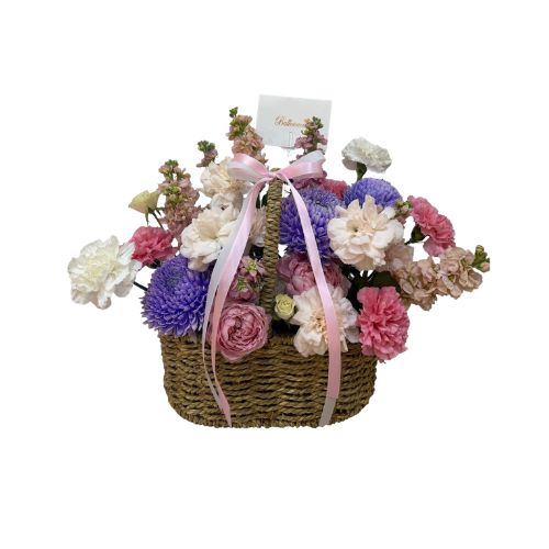 Fresh Flowers Basket