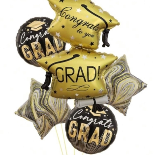 Graduation Helium Balloons