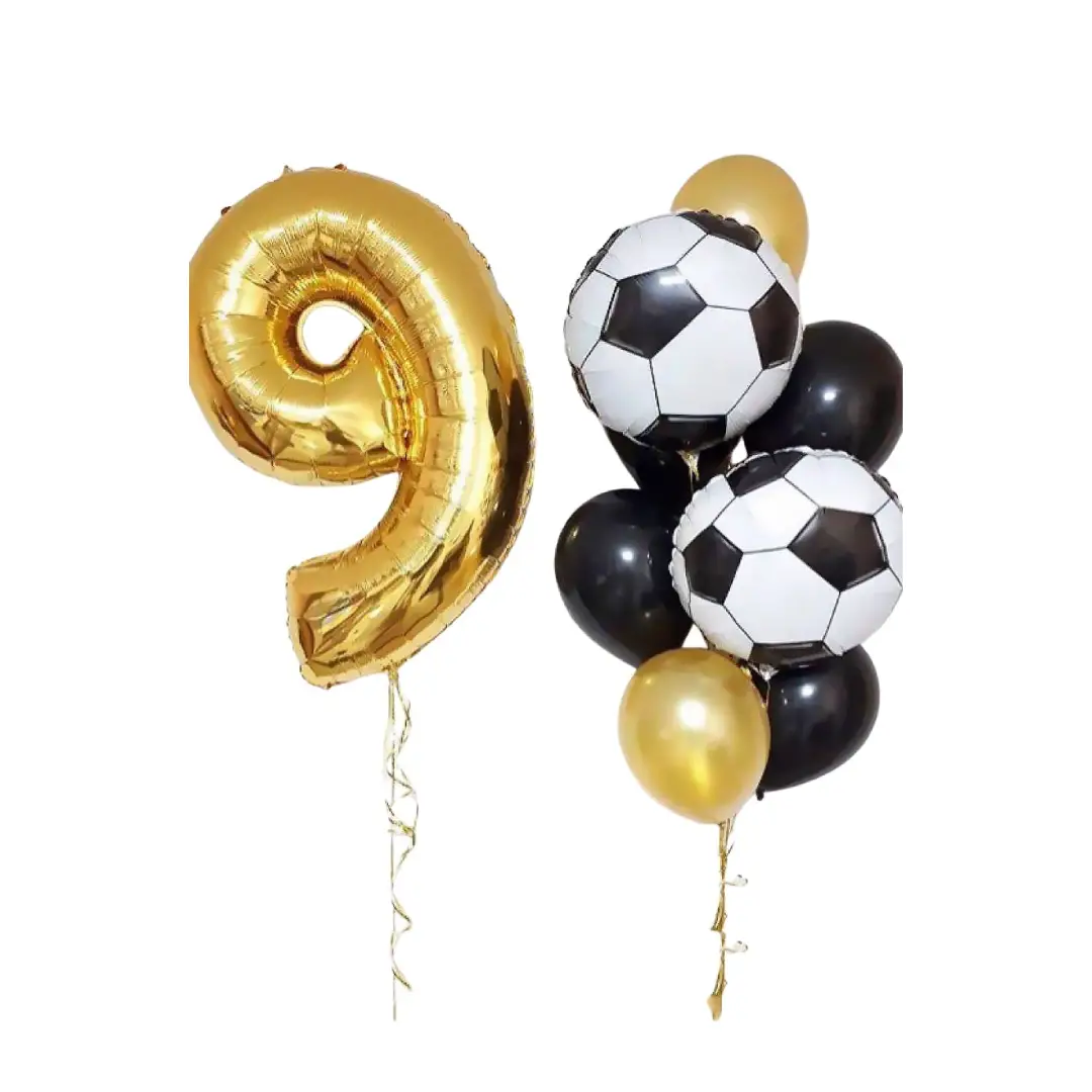 Birthday Football Balloon