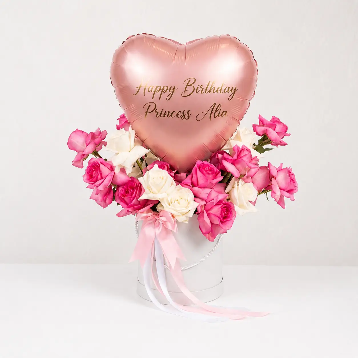 Birthday Fresh Flowers Box Delivery Abu Dhabi
