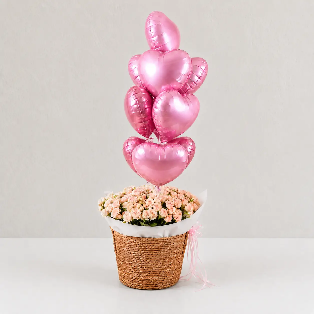 Flower Basket Arrangement Flower Shop Delivery Marina